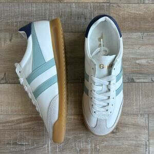 Gola Torpedo Sneakers in White / Surf / Plum Size 6